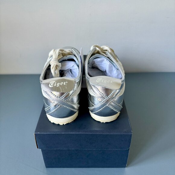 NWT Onitsuka Tiger Mexico 66 Silver / Off White - Picture 4 of 9
